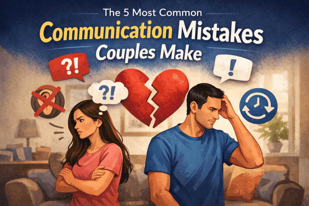The 5 Most Common Communication Mistakes Couples Make